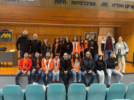 التجمّع الطلابي - جامعة حيفا يختتم نشاطه الافتتاحي